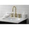 Kingston Brass KS2987ZX Millennium Widespread Bathroom Faucet W/ Brass Pop-Up, Brass KS2987ZX - alternate 6